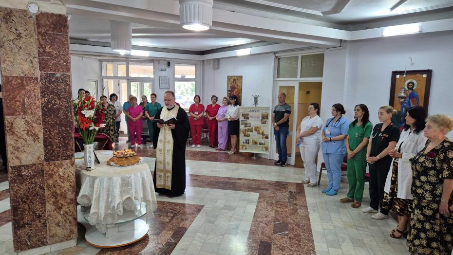 În amintirea Dr. Pânzaru - eveniment desfășurat în holul central al  spitalului