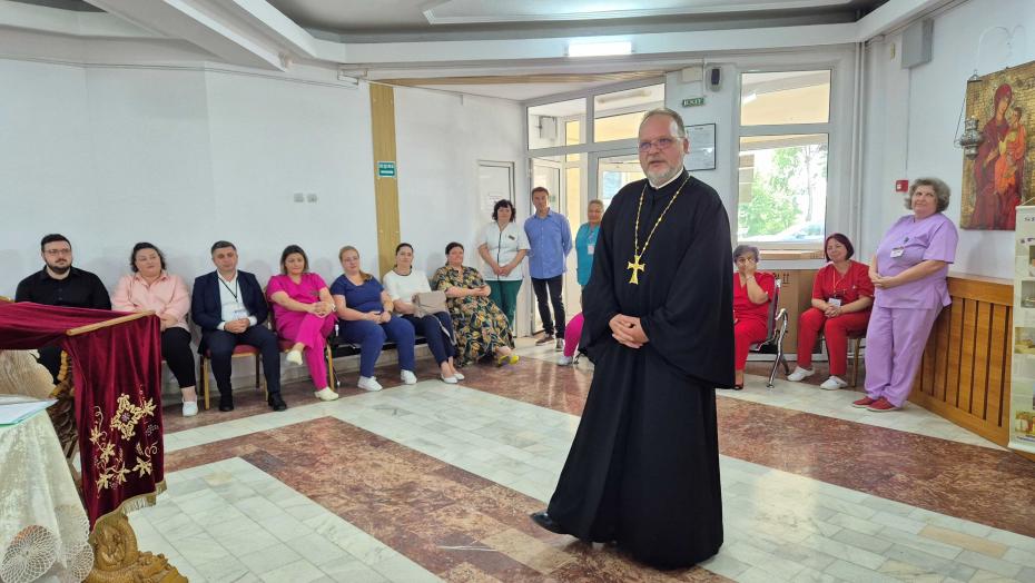 În amintirea Dr. Pânzaru - eveniment desfășurat în holul central al  spitalului